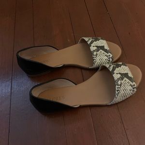 J crew dress shoes / sandals